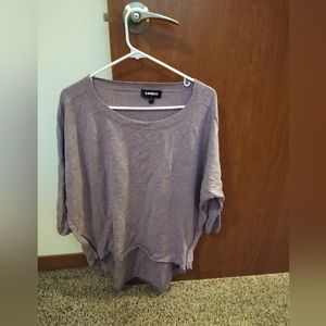 Pink Express zipper sweater